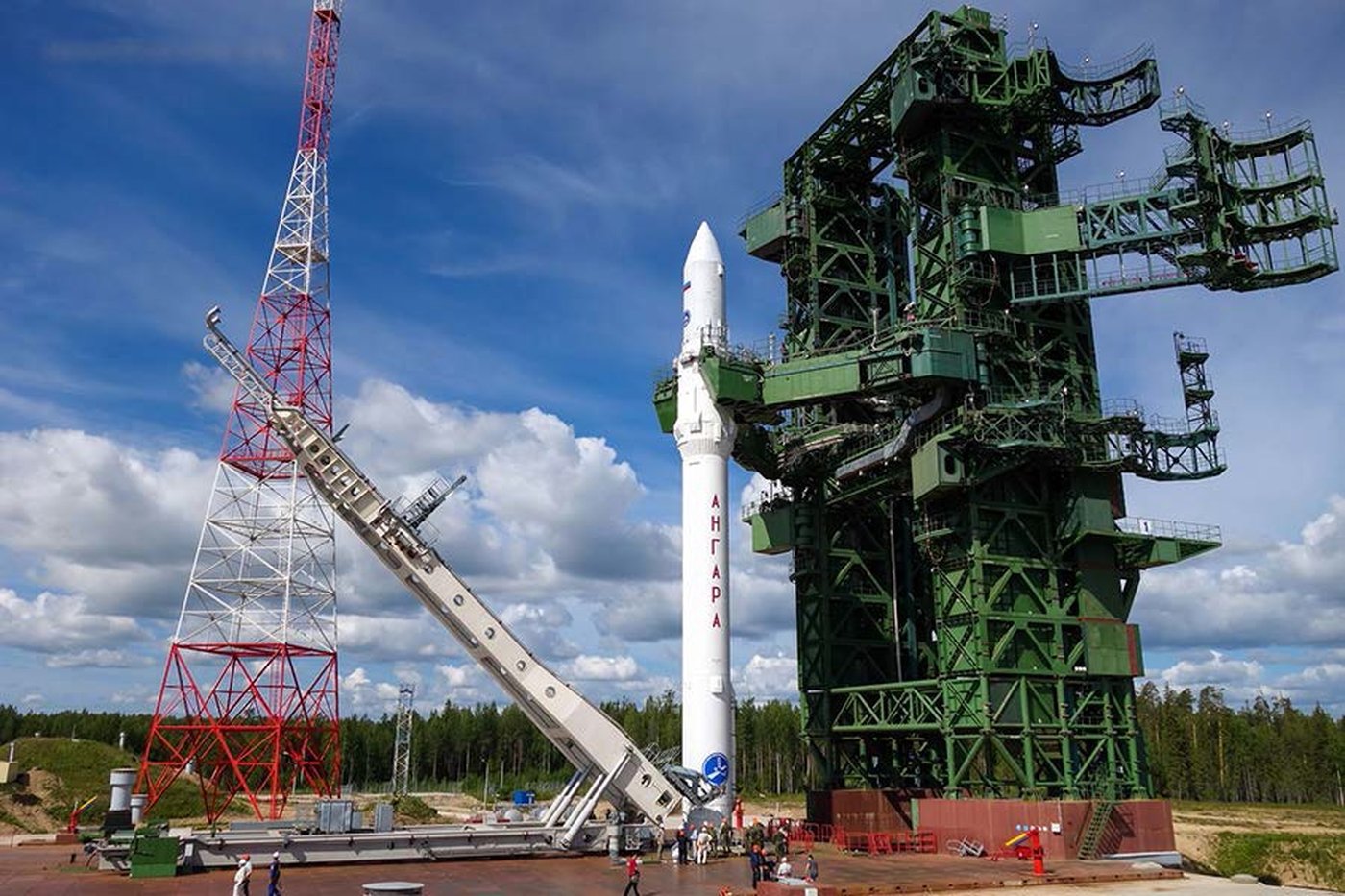 Космодром «Плесецк», УСК РН «Ангара» — объект АО «СКБ «Титан»